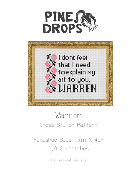 Empire Records Cross Stitch Pattern