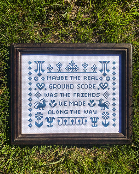 Ground Score Art Print