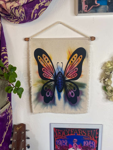 Grateful Butterfly Bolt Wall Hanging - Autumn Colors