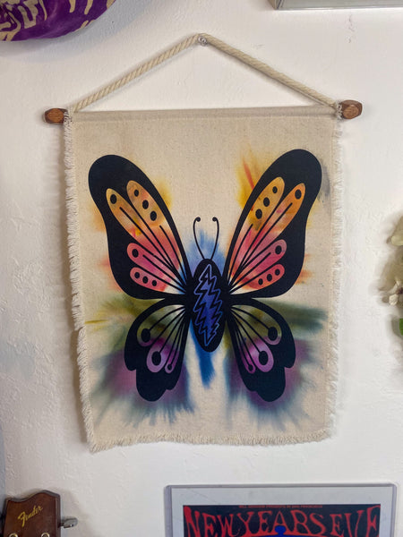 Grateful Butterfly Bolt Wall Hanging - Autumn Colors