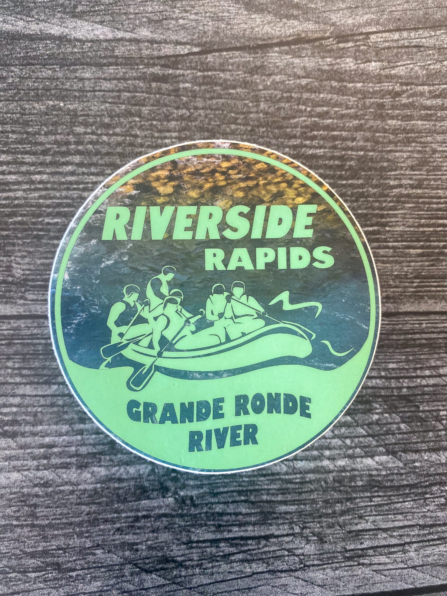 Riverside Rapids La Grande Sticker