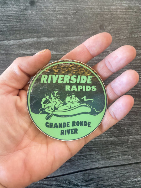 Riverside Rapids La Grande Sticker