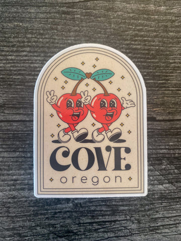 Cove Oregon Cherries Sticker