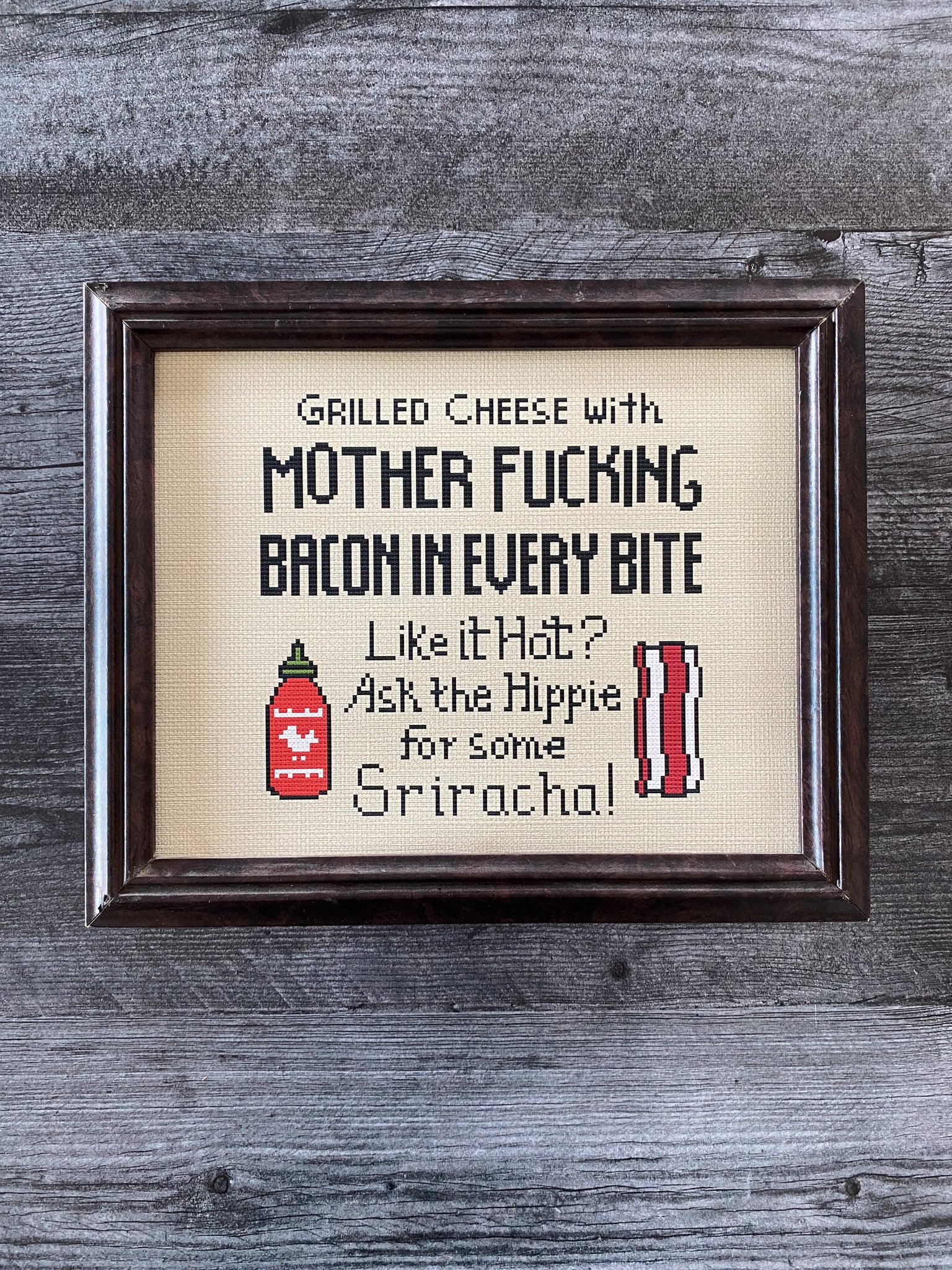 Bacon Grilled Cheese Art Print
