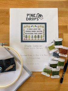 Phish Shade Sampler Cross Stitch Kit