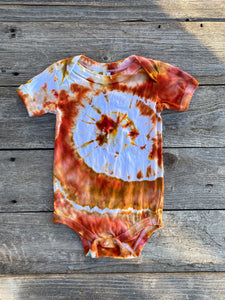 12-18 Month Earthy Fire Baby Bodysuit Shirt