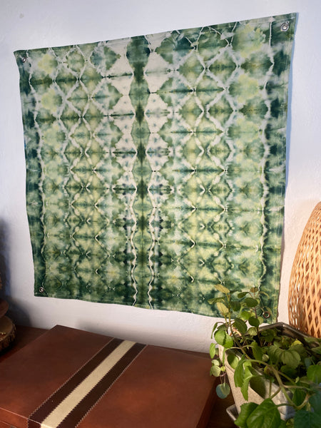 Green Fade Mini Tapestry