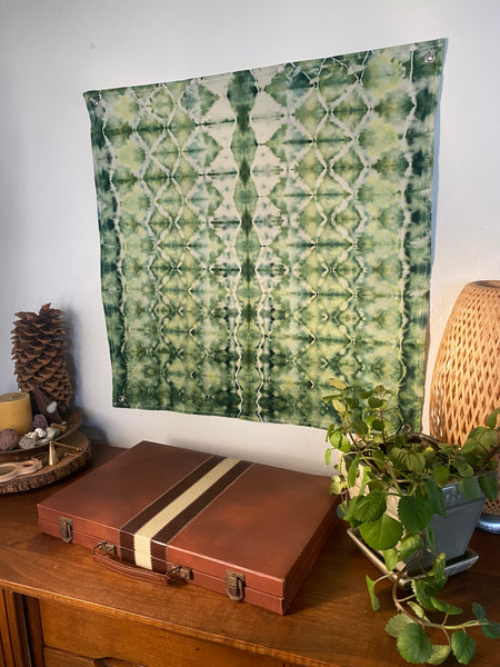 Green Fade Mini Tapestry