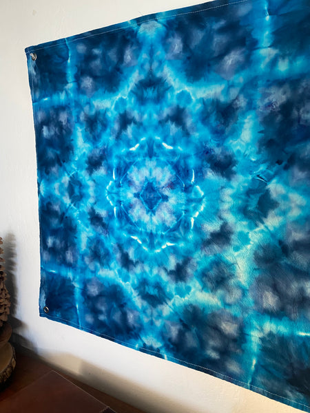 Glacier Snowflake Mini Tapestry