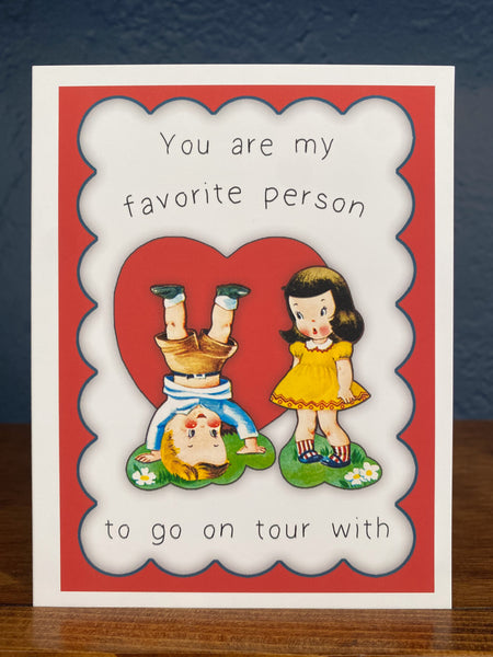 Phish Valentine's Card: Freaky Tour Love