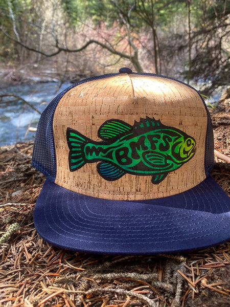 Custom/Made to Order Hand Painted Front Flat Brim Hat