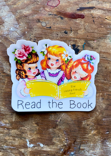 Read the Book Sticker