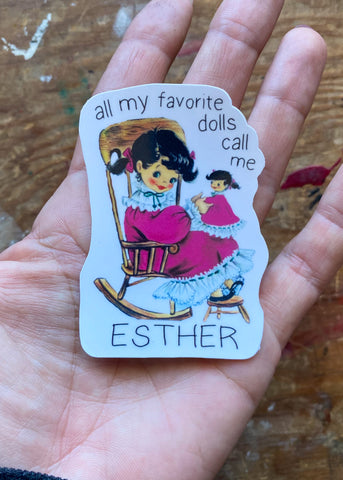 Esther Sticker