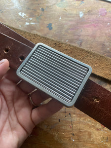 Upcycled Bass String Belt Buckle SAMPLE DISCOUNTED
